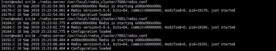 redis-5.0.4集群部署